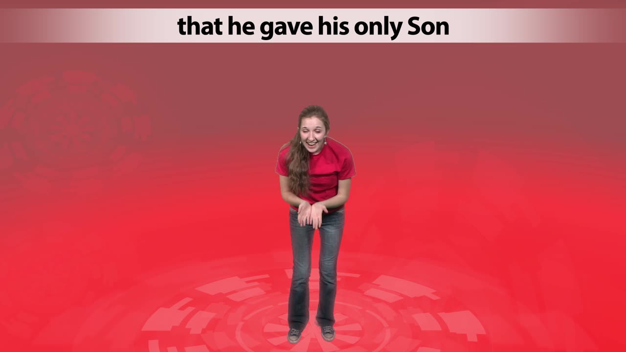 That the World Might Be Saved (John 3:16-17) - Verse Song