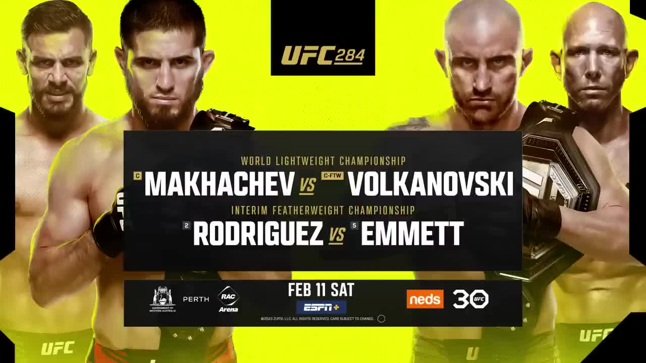 Josh Emmett vs Calvin Kattar FREE FIGHT