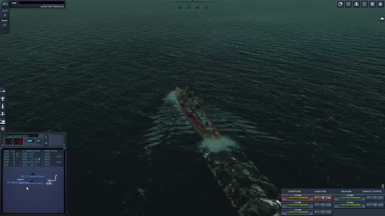 Anti Surface Action When you Have Only Torpedoes And Artillery