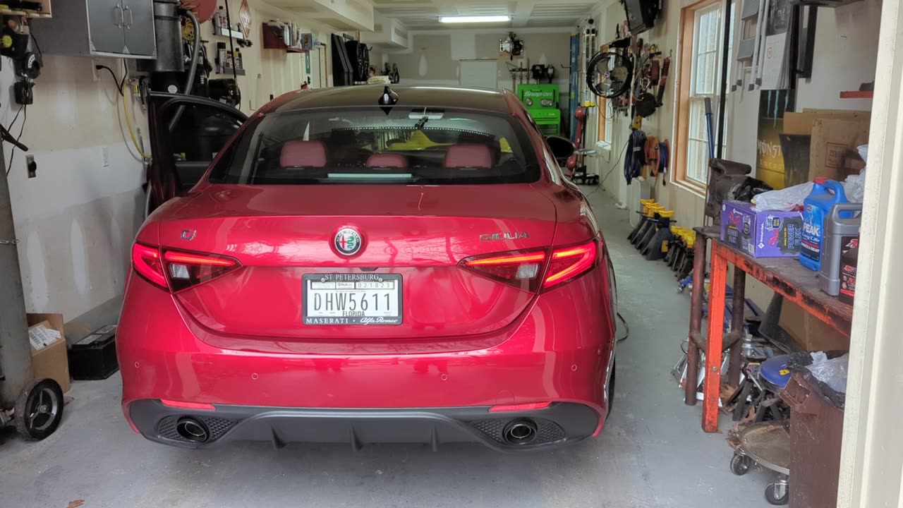 Alfa Romeo Giulia - MAP Exhaust, Warm Idle