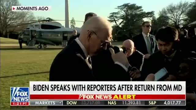 “I don’t even know about the special counsel” when asked if he would give testimony.