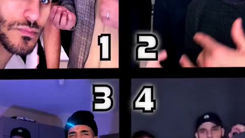 Choose your favorite ! 1,2,3,4 ?