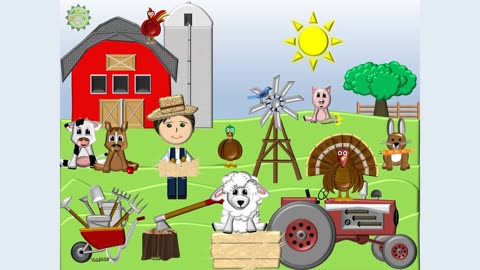 3D Clip Art - The Barn Yard