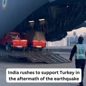 Watch! Indian Support To Devastated Turkey After Earthquake #shorts