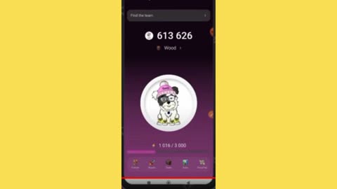 new mining mini app bot telegram tomycoin