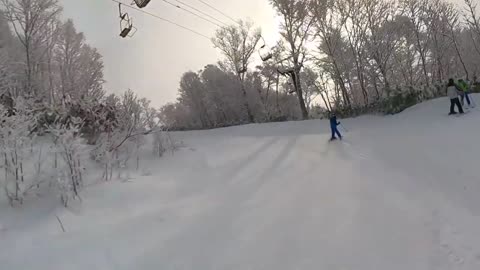 PORSCHE Last Day ski at NISEKO