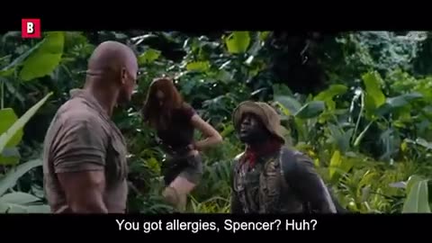 Jumanji | Eaten by a Hippo scene