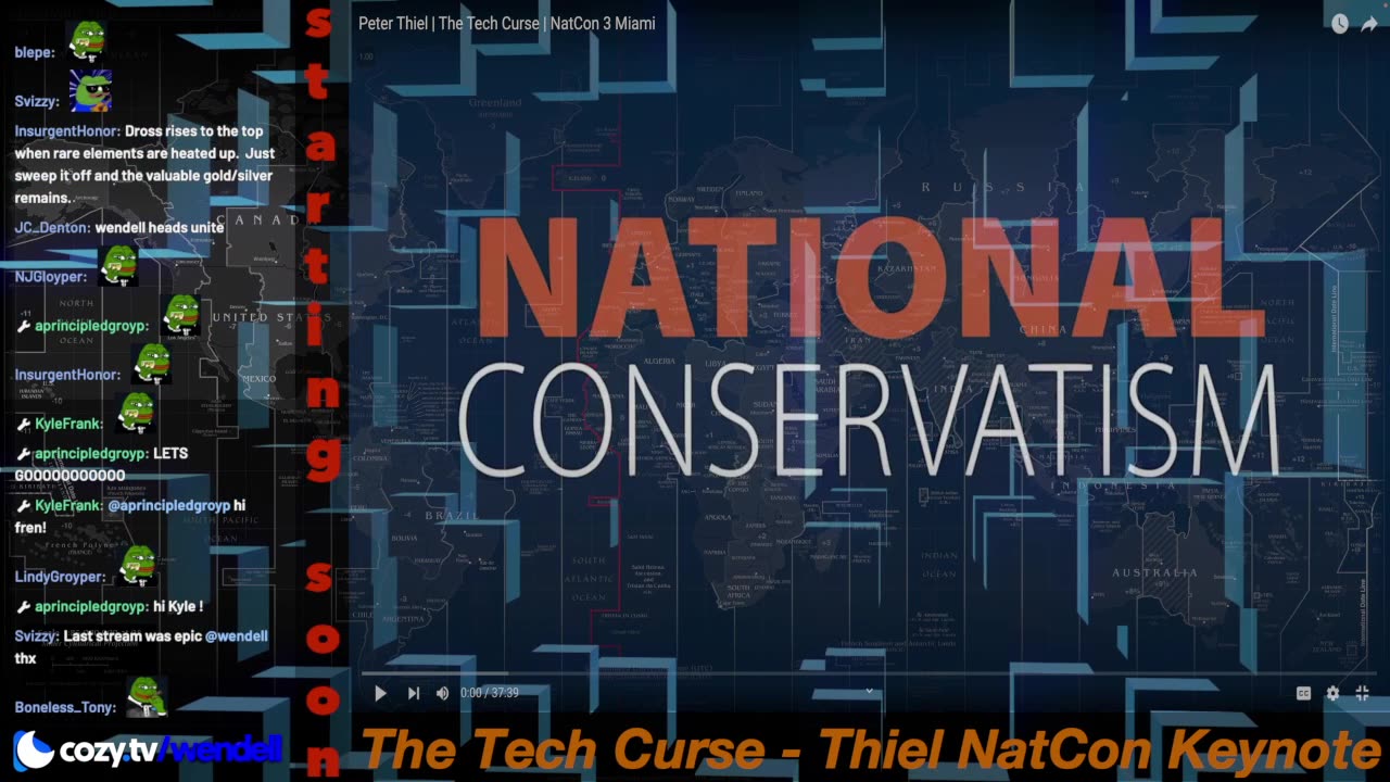 The Tech Curse - Peter Thiel NatCon Keynote