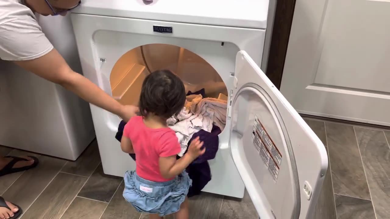 Mommy’s Little Laundry Helper