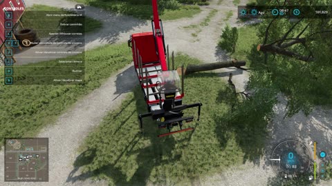 Farming Simulator 22. Do zero, nível fácil, Mapa 1, Adquirir mapa inteiro e aculular 10 Mi.