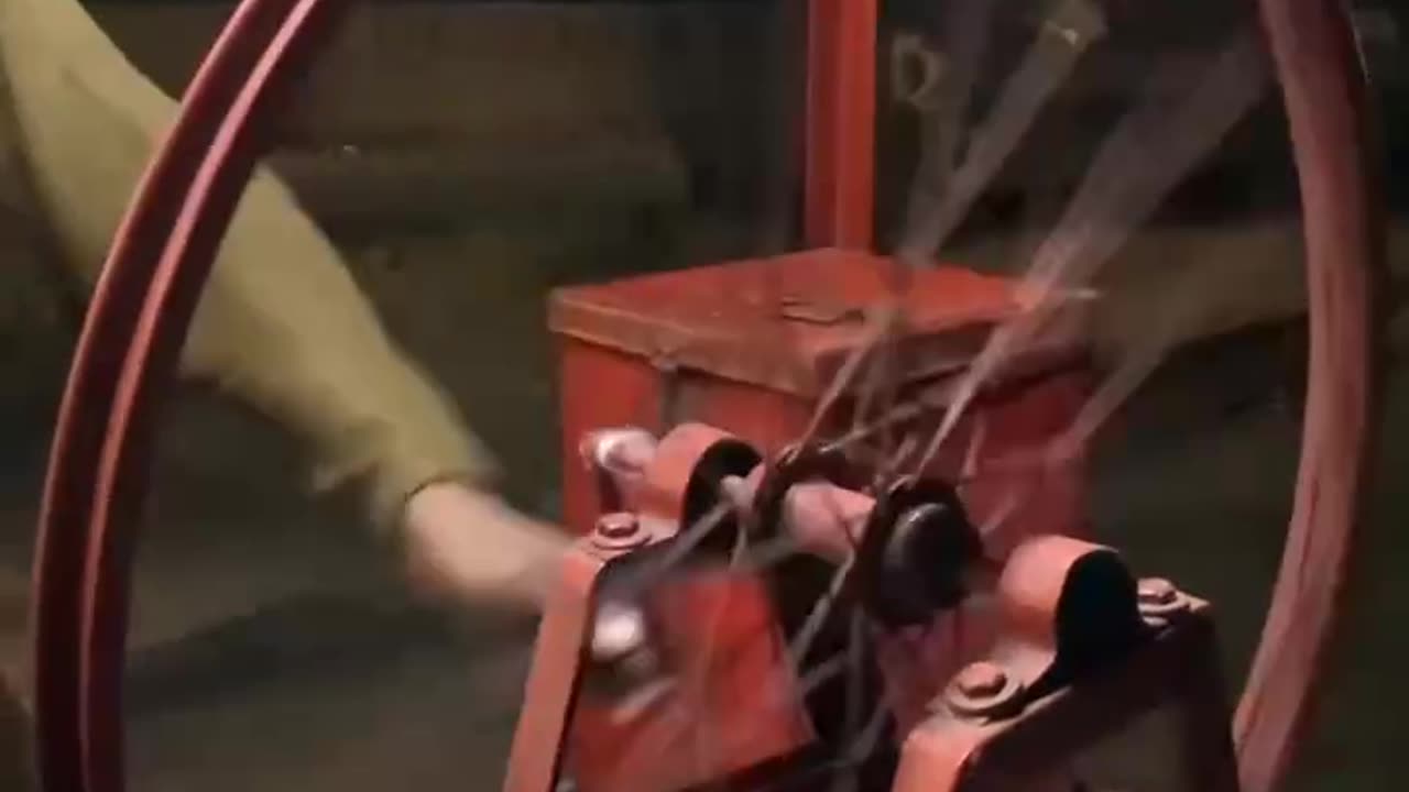 Cotton Candy Making on the Streets