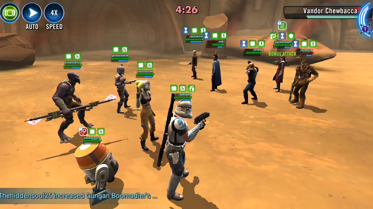 SWGOH - Phoenix vs Dash/Hondo - Grand Arena