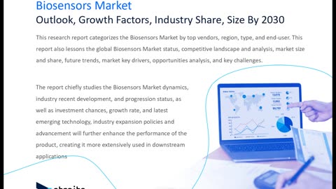 Biosensors Market Size, Share, Trends, and Future Scope: Forecast