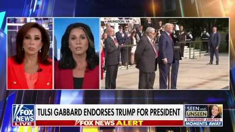 TULSI GABBARD JOINS JUDGE JEANINE