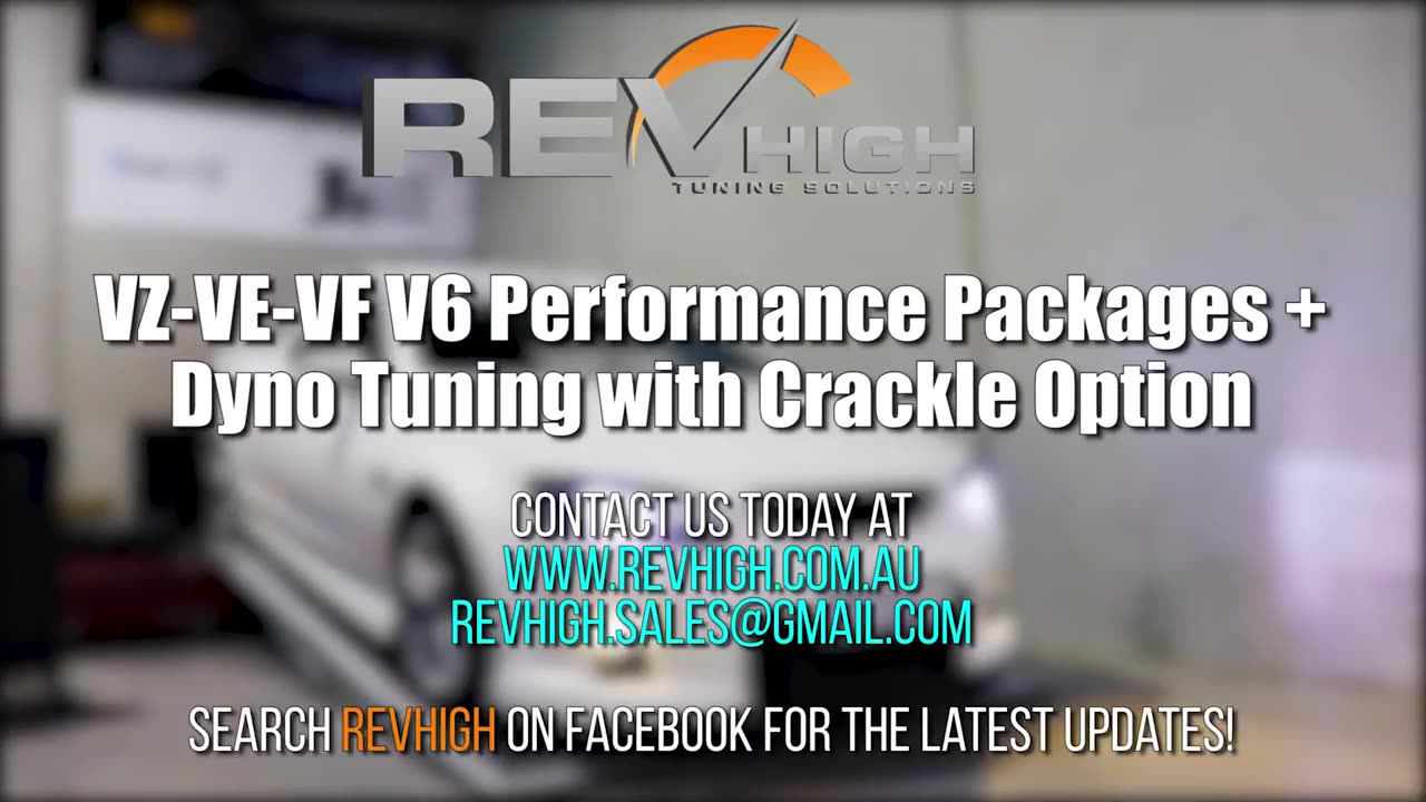 VZ VE VF V6 Performance Packages and Dyno Tuning with Crackle Option