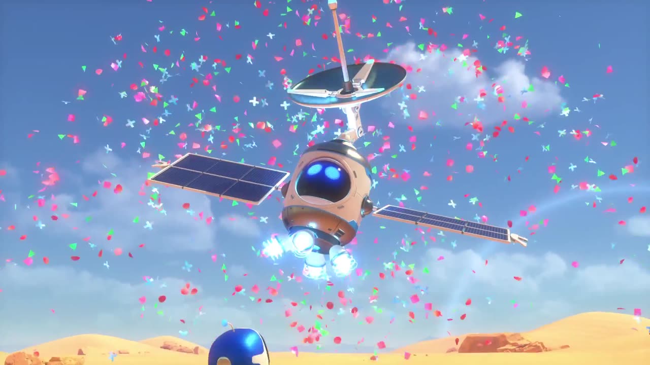 Astro Bot Intro Gameplay