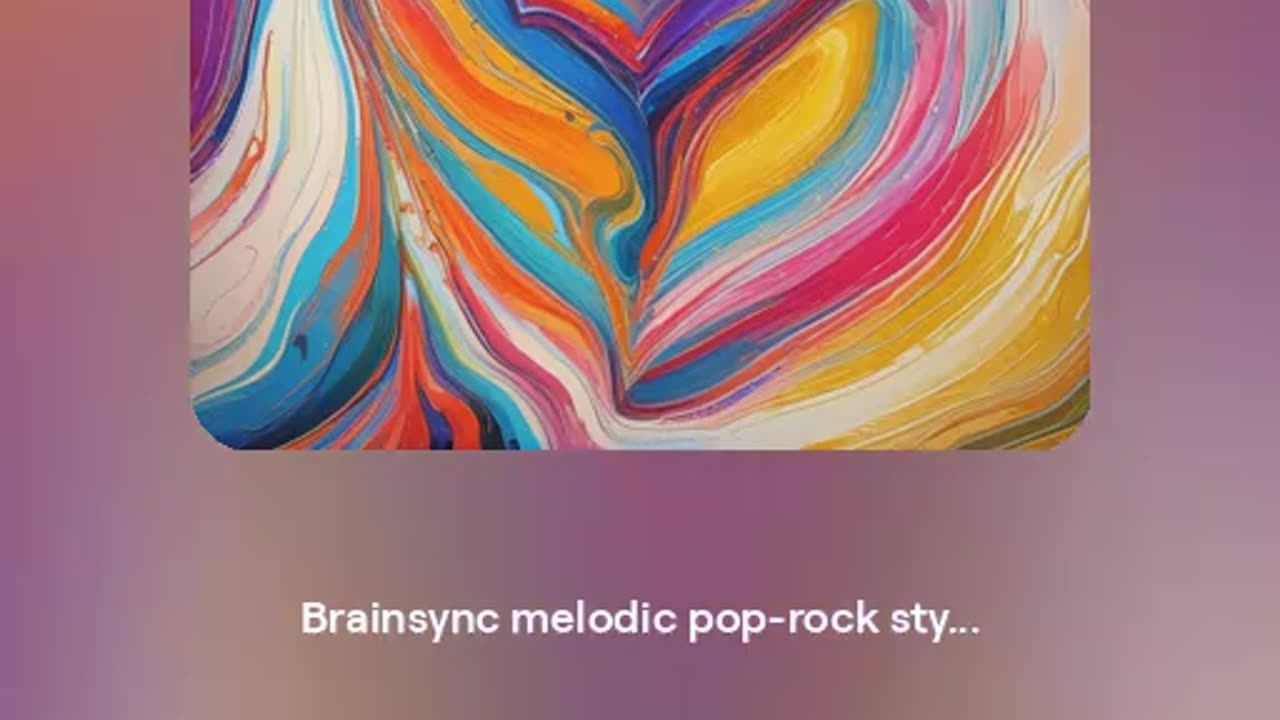 AI Brainsync No 13 melodic pop-rock style frequencies to attract wealth, love , health