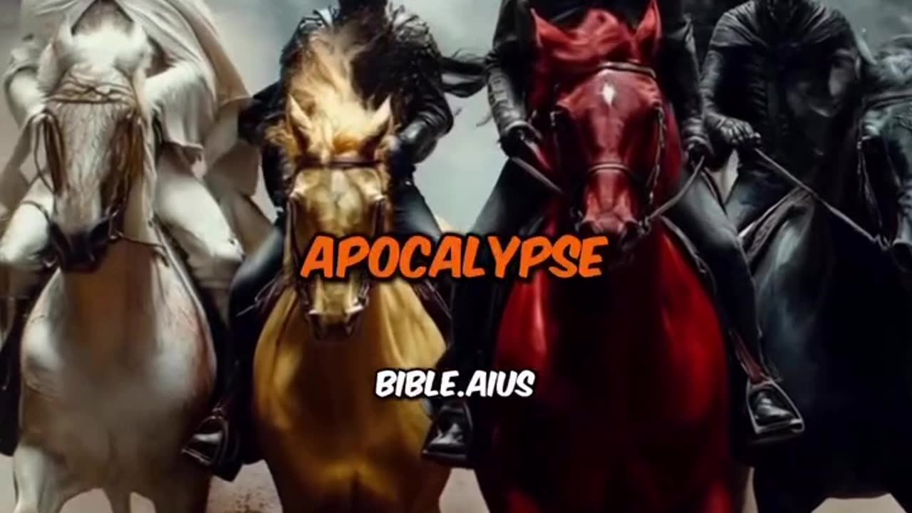 Have you heard about the four horsemen of the Apocalypse? #scripture #endtimes