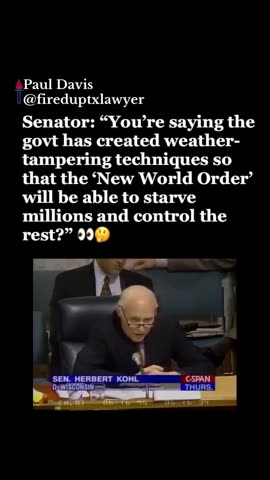 Weather Modification exists