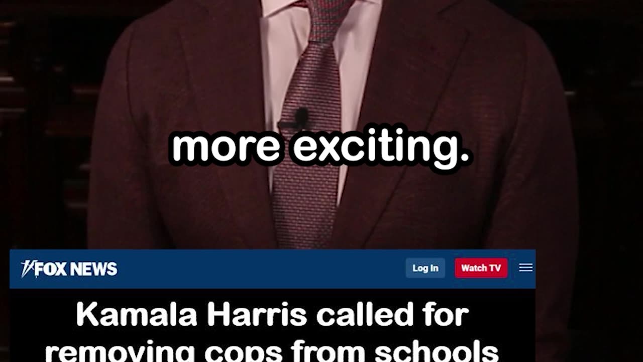 Kamala Harris Called for Removing Cops from Schools in Resurfaced Clip