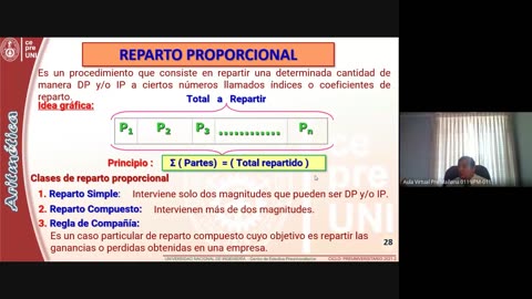 CEPRE UNI 2021 - 2 | SEMANA 03 | ARITMÉTICA S01