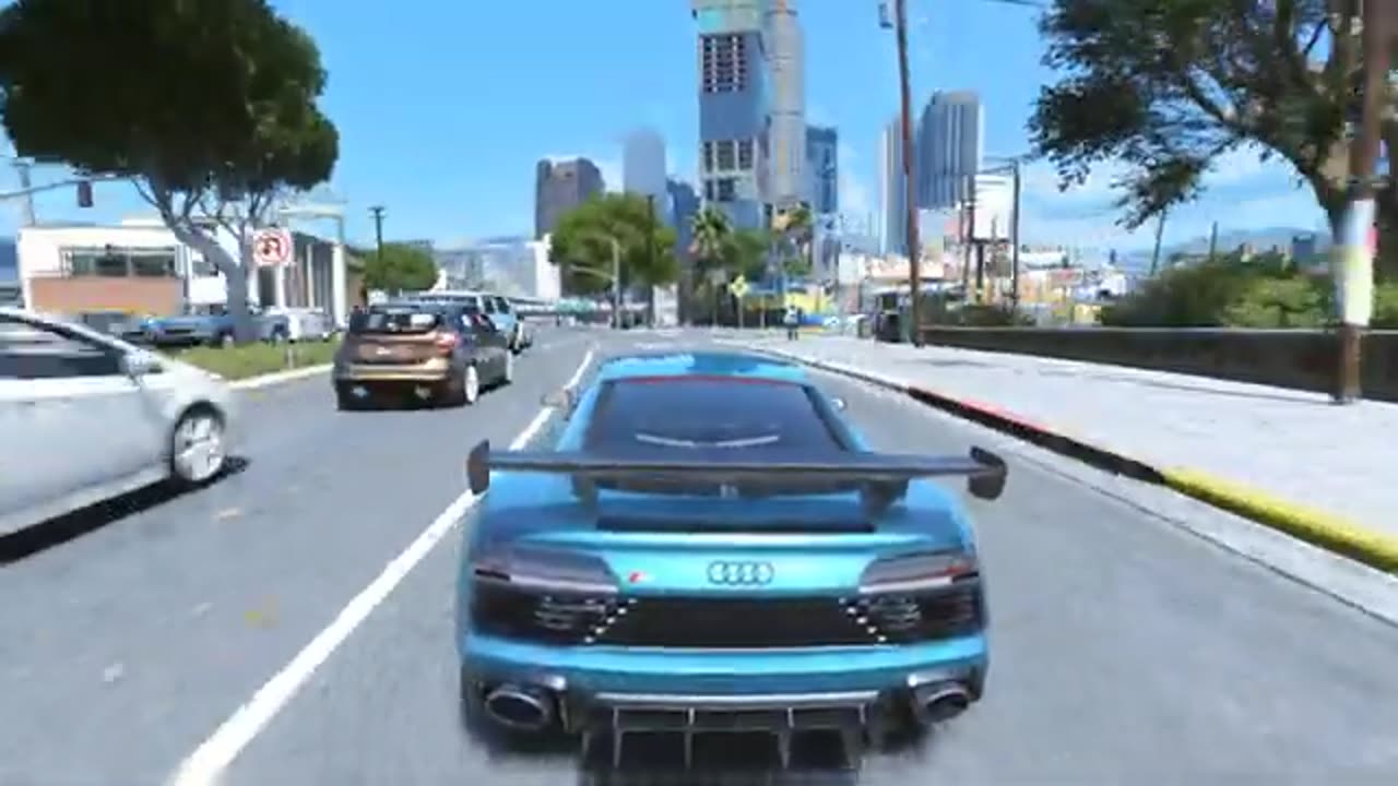 GTA 5 Ultra Realistic Graphics Mod Gameplay