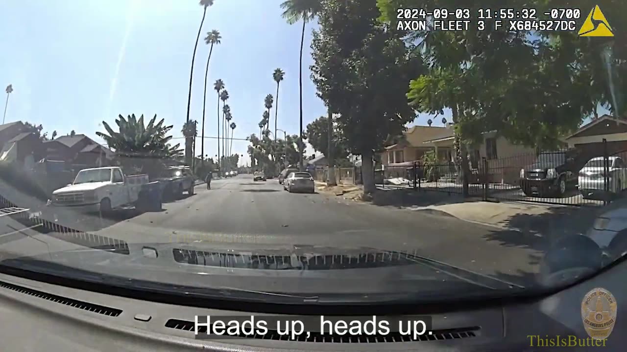 LAPD release bodycam footage of officers shooting suspect with a gun shaped stun gun