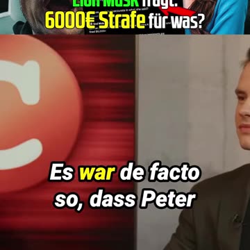 6000 Euro Strafe wegen Asylkritik: Musk reagiert