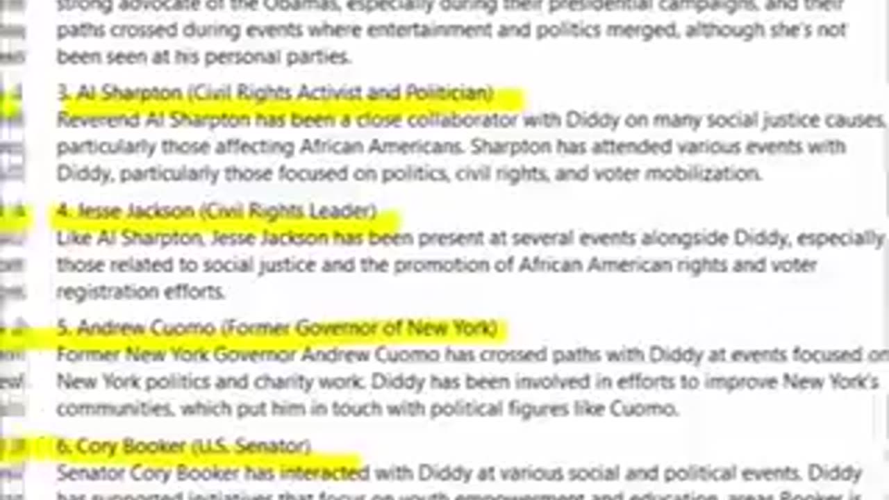 P Diddy's List Just Dropped, Shits About To Get Real Son!