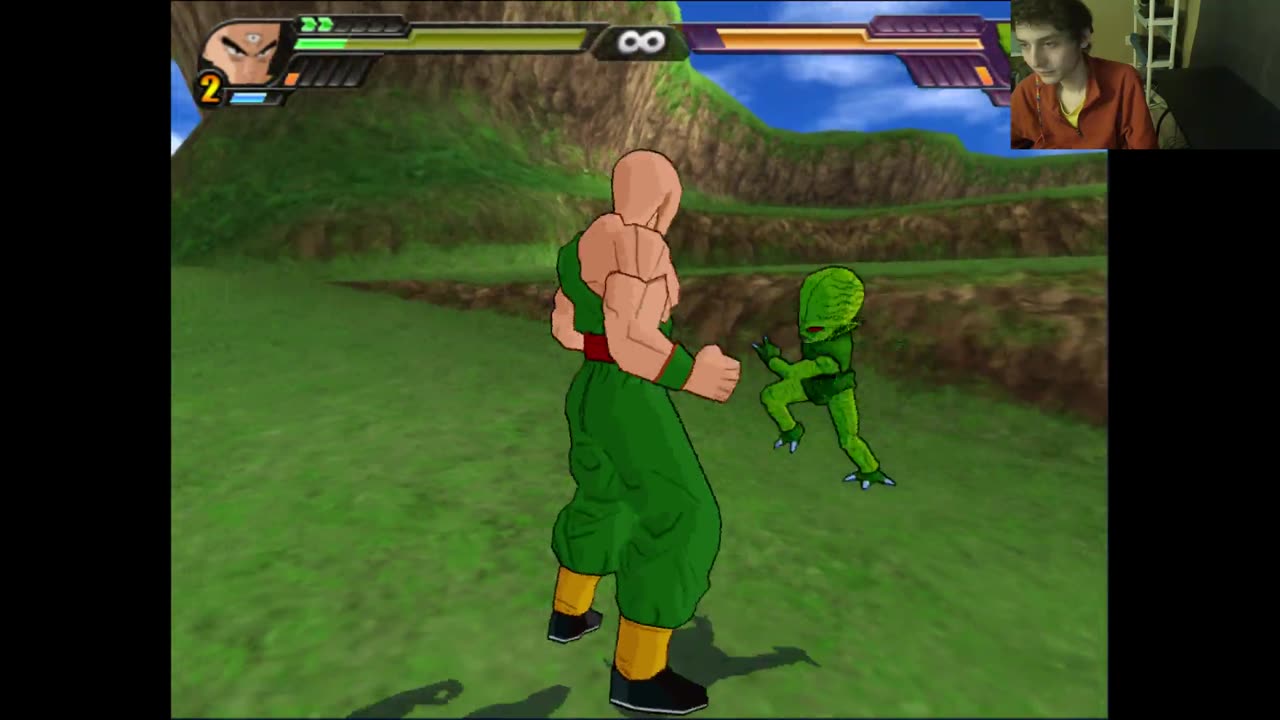 Saibaman VS Tien In A Dragon Ball Z Budokai Tenkaichi 3 Battle With Live Commentary