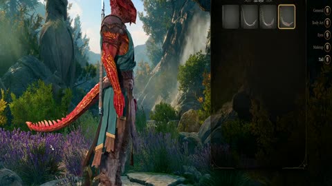 Baldur's Gate 3-Dragon Character