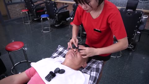 The best job in the world might be a man getting a massage