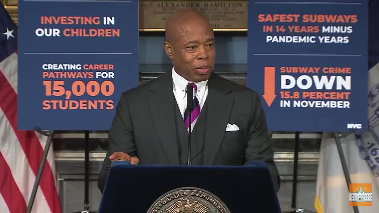 NYC Mayor Eric Adams: "Cancel me because I'm going to protect the people of this city."