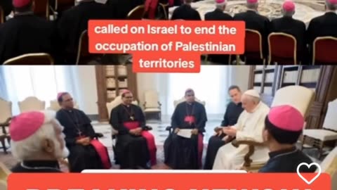 Even The Vatican Has Had Enough Of Israel's Crap