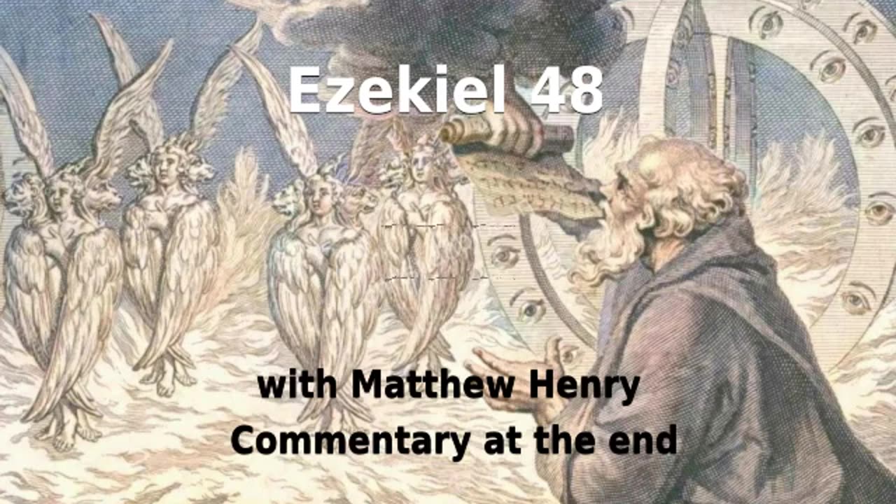 🕊️ Portions of the Land to Each Tribe! Ezekiel 48 with Commentary. 📏️