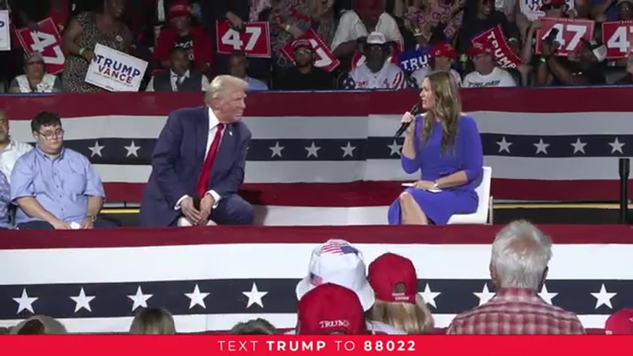 President Trump in Flint, MI