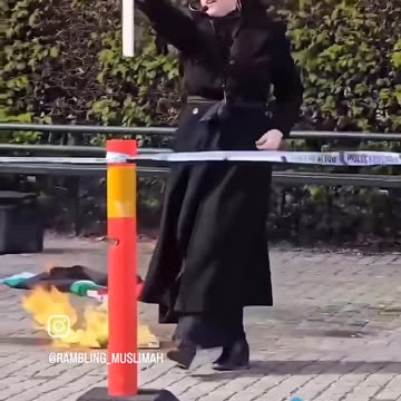 Eurovision - a Quraan and Palestinian flag event