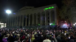 Fifth night of protests kicks off in Georgia