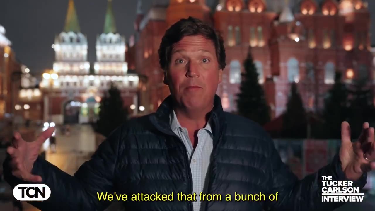 Tucker We’re back in Moscow. Here’s why.