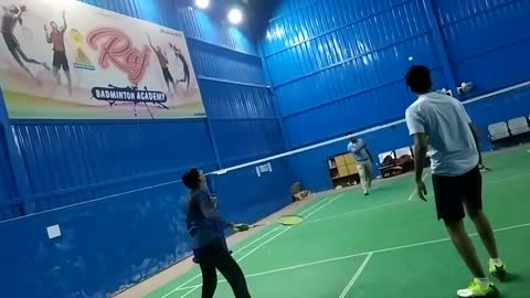 badminton practice