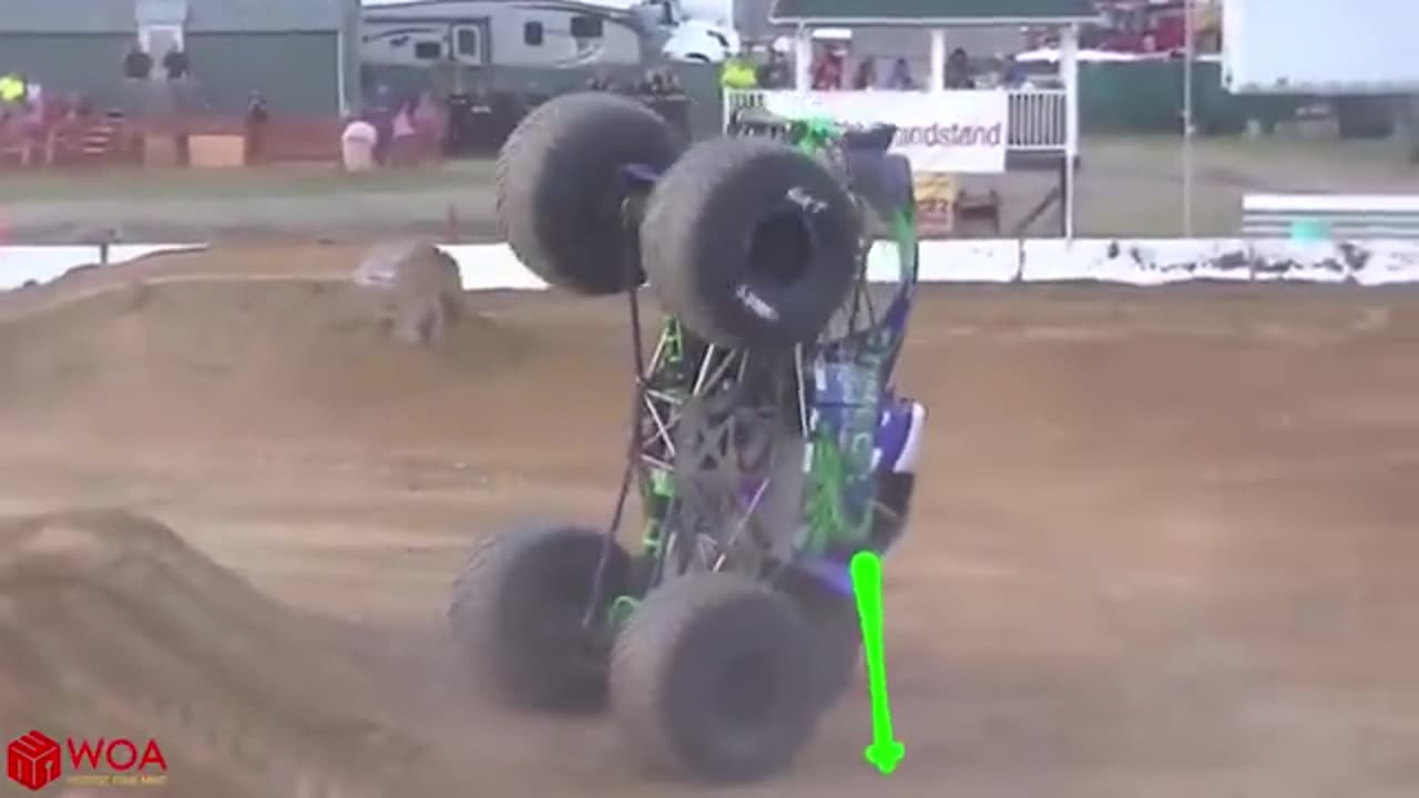 Crazy Monster Truck Freestyle Moments #2 | Monster Jam highlight Craziest Crashes