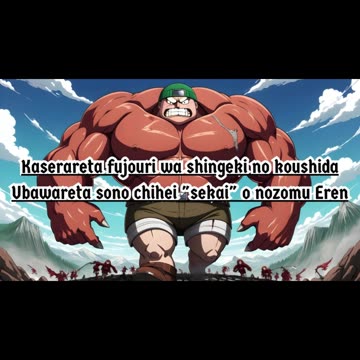 [Eric Cartman AI Cover] Attack on Titan/Shingeki no Kyojin S1 OP Linked Horizon - Guren no Yumiya