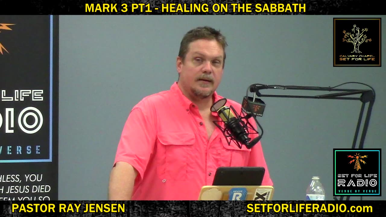 Mark 3 pt1 - Healing On The Sabbath