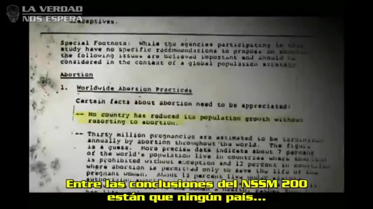 NSSM 200 Estrategia de EEUU para Reducir la Población del Tercer Mundo