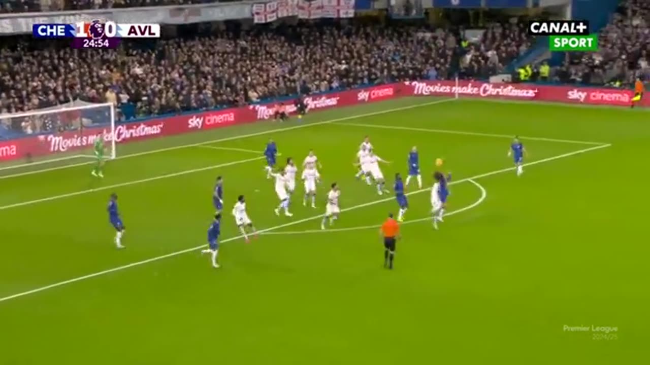 CHELSEA 3 - 0 ASTON VILLA. EPL24/25 GOALS AND HIGHLIGHTS