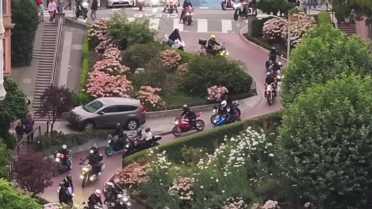 Let the good times roll over on Lombard Street.