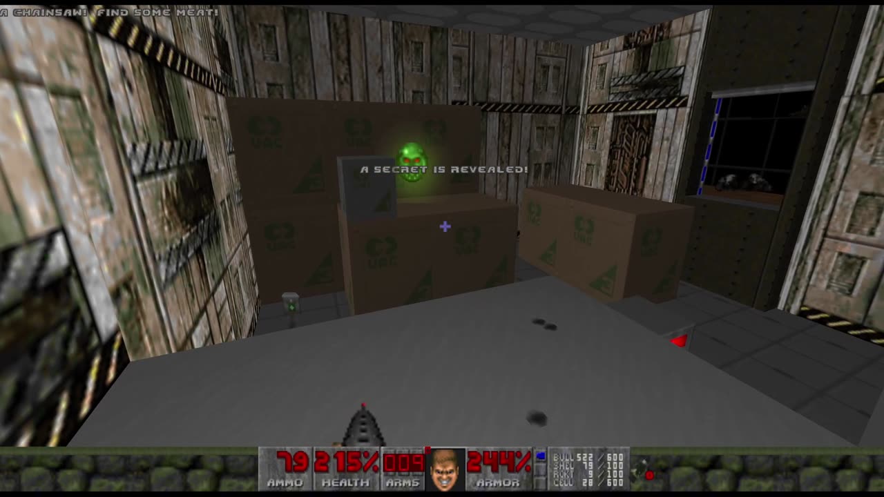 Brutal Doom 2 - Hell on Earth - Pistol Start - Hard Realism - Downtown (level 13)