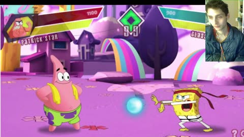 Nickelodeon Super Brawl Showdown! Battle #31 - SpongeBob SquarePants VS Patrick Star