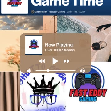 🎮✨ "Game Time" by Ghetto Geek has crossed an amazing 2,000 streams on Spotify! 🙌🎧