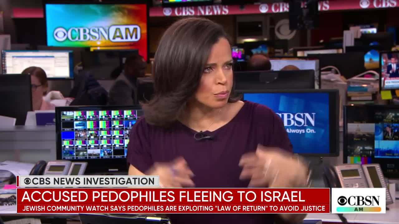 CBS: Jewish Pedophiles are fleeing to Israel: A Safe-Haven for Child Molesters and Rapists! ✡️